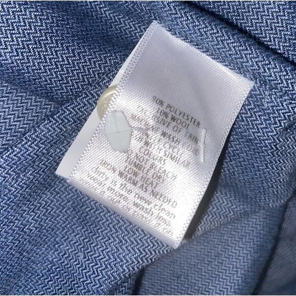 Toad&Co Wm’s Sz Lrg Chambray Blue Side Zipper Pockets Button Down Tunic Shirt - Picture 6 of 6